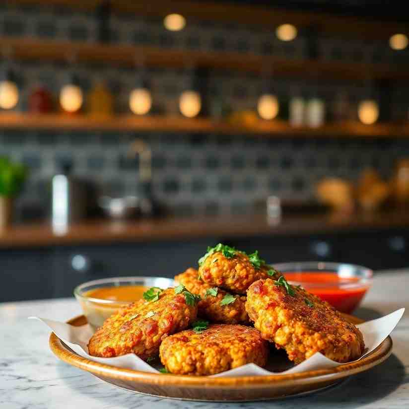 Akkra Funfun Crispy Vegetarian Bean Fritters Recipe